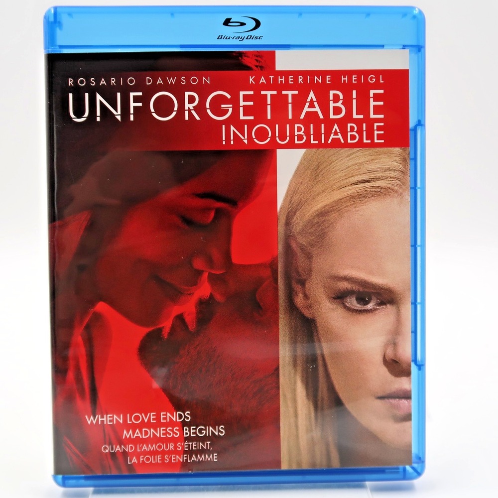 Unforgettable Blu-ray 2017 Rosario Dawson Katherine Heigl Warner Home Video